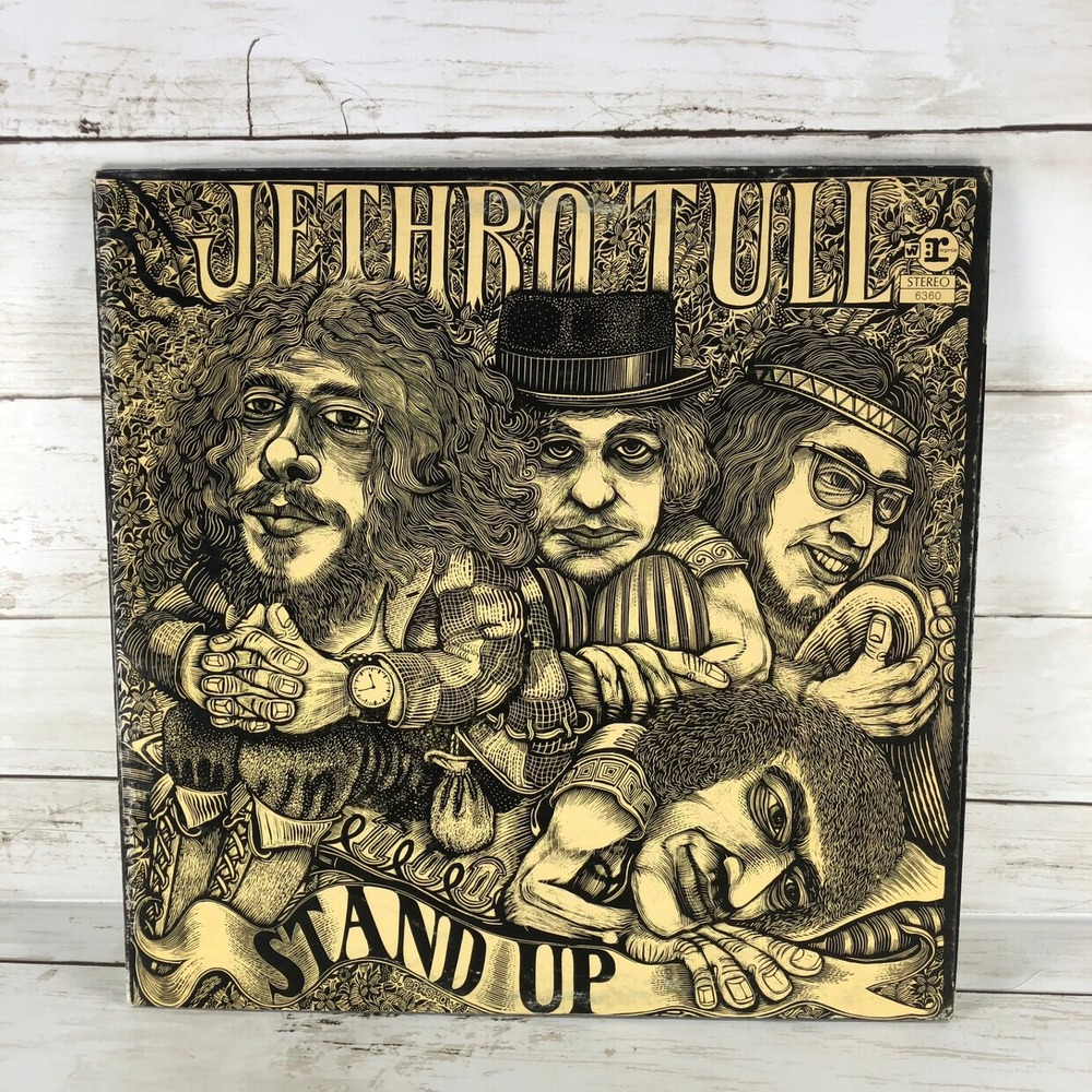 Jethro Tull Stand Up Vinyl LP Pop-Up Gatefold Reprise 6360 Progressive Rock